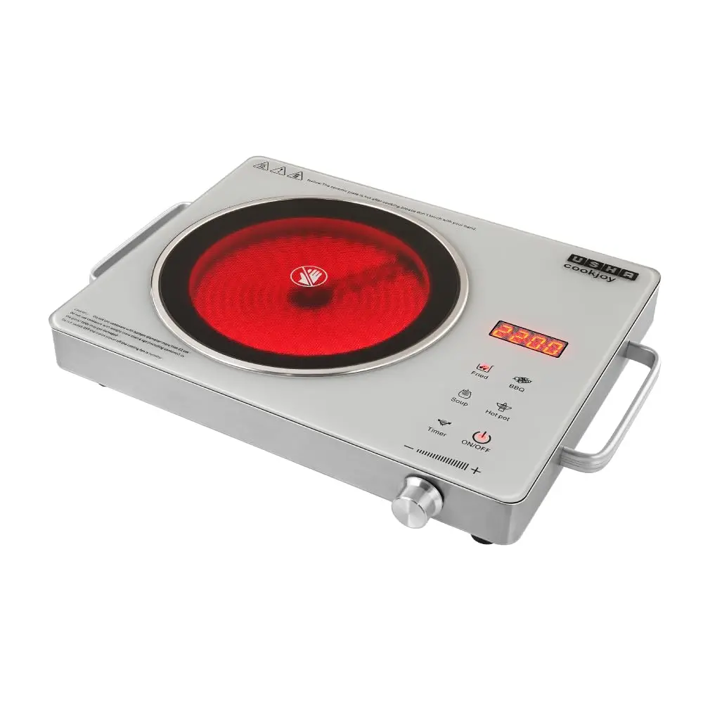 Induction Stove-2200 W-Usha-IR2200TCW 