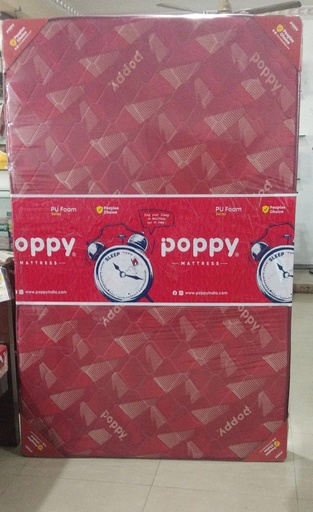 [Eco Soft - 72'x48'x5"] Mattress - PU Foam - 72x48x5" - Poppy - Eco Soft